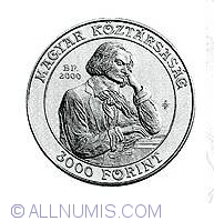 Image #1 of 3000 Forint 2000 - Aniversarea de 125 ani de la infiintarea Academiei de muzica Franz Liszt