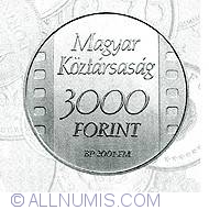 Image #1 of 3000 Forint 2001 - Centenarul primului film maghiar "Dansul"