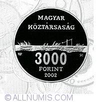 Image #1 of 3000 Forint 2002 - Hortobagy National Park