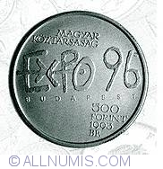 Image #1 of 500 Forint 1993 - Expo '96
