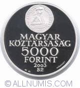 Image #2 of 5000 Forint 2003 - Revolta antihabsburgica a lui Francisc Rakoczi al II-lea