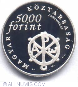 Image #1 of 5000 Forint 2004 - Necropola crestina de la Pecs