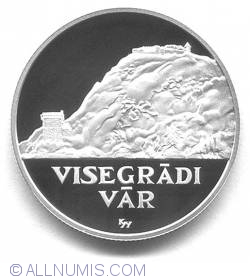 Image #2 of 5000 Forint 2004 - Castelul Visegrad si Turnul Solomon