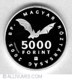 Image #1 of 5000 Forint 2005 - Karst