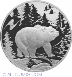 Image #2 of 3 Roubles 2009 - Bear