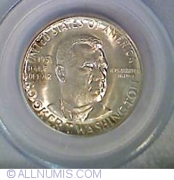 Half Dollar 1951 S - Booker T. Washington - From slave cabin to hall  of fame