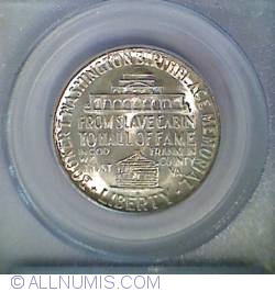 Image #2 of Half Dollar 1951 S - Booker T. Washington - From slave cabin to hall  of fame
