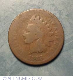 Indian Head Cent 1868
