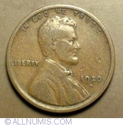 Image #1 of Lincoln Cent 1920 D