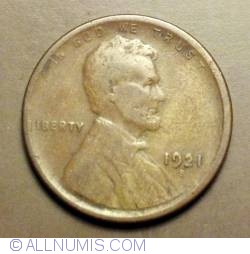 Lincoln Cent 1921 S