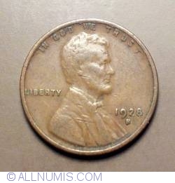 Lincoln Cent 1928 S
