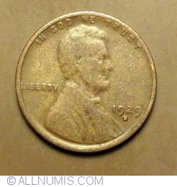 Image #1 of Lincoln Cent 1929 D