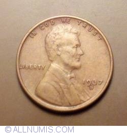 Image #1 of Lincoln Cent 1937 D