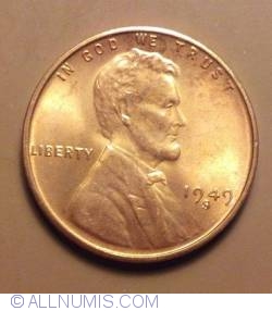 Image #1 of Lincoln Cent 1949 S
