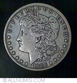 Image #1 of Morgan Dollar 1886 O