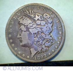 Morgan Dollar 1893 CC