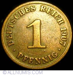 Image #1 of 1 Pfennig 1907 A