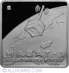 Image #2 of 1000 Forint 2012 - Comemorarea lansarii primului satelit maghiar MASAT-1