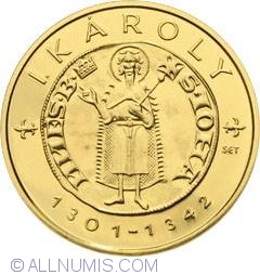 Image #1 of 10000 Forint 2012 - The gold florin of Charles I