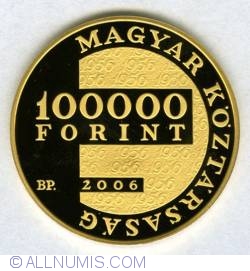 Image #1 of 100000 Forint 2006 - 50th Anniversary - Hungarian Revolution