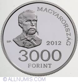 3000 Forint 2012 - 150th Anniversary of the issue of Imre Madach : The Tragedy of man