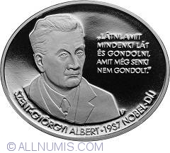 Image #2 of 3000 Forint 2012 -  Albert Szent-Gyorgyi - Premiul Nobel pentru Medicina in 1937