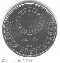 Image #2 of 50 Forint 2006 - Aniversarea de 125 ani a Crucii Rosii din Ungaria