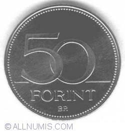50 Forint 2006 - Aniversarea de 125 ani a Crucii Rosii din Ungaria