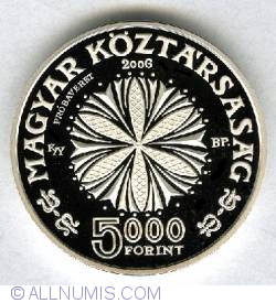 Image #1 of 5000 Forint 2006 - 125th Anniversary - Birth of Bela Bartok