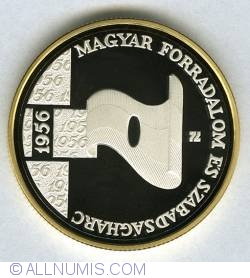 Image #2 of 5000 Forint 2006 - Aniversarea de 50 ani de la  Revolutia Maghiara