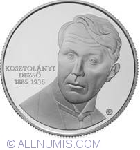 Image #1 of 5000 Forint 2010 -  Aniversarea de 125 ani de la nasterea lui Kosztolanyi Dezso
