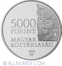 Image #2 of 5000 Forint 2010 -  Aniversarea de 125 ani de la nasterea lui Kosztolanyi Dezso