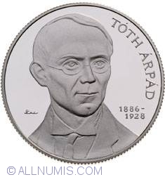Image #2 of 5000 Forint 2011 - 125th Anniversary - Birth of Arpad Toth