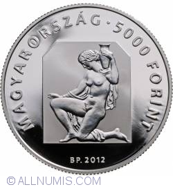 Image #1 of 5000 Forint 2012 - 125th Anniversary of birth of Jozsef Remenyi