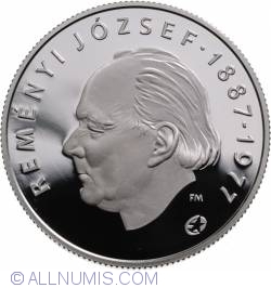 Image #2 of 5000 Forint 2012 - 125th Anniversary of birth of Jozsef Remenyi