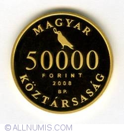 Image #1 of 50000 Forint 2008 - Aniversarea de 550 de ani de la intronarea lui Matei Corvin