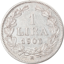 Image #1 of 1 Lira 1906 R