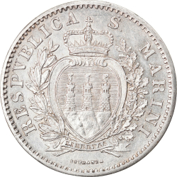 Image #2 of 1 Lira 1906 R