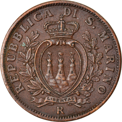 Image #2 of 10 Centesimi 1938 R