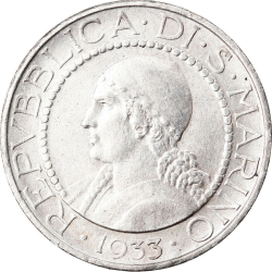 Image #2 of 5 Lire 1933 R