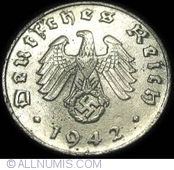 Image #2 of 1 Reichspfennig 1942 B
