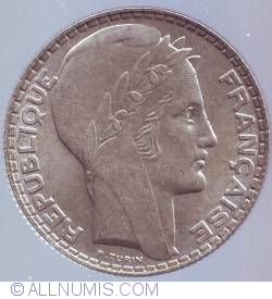 Image #2 of 10 Francs 1929