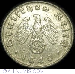 Image #2 of 10 Reichspfennig 1940 G