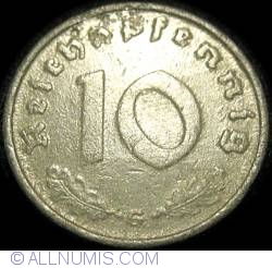 10 Reichspfennig 1940 G