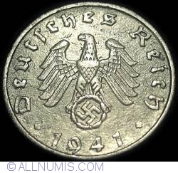 Image #2 of 5 Reichspfennig 1941 B