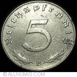 Image #1 of 5 Reichspfennig 1941 B