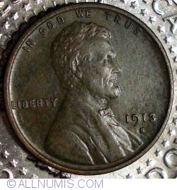 Lincoln Cent 1913 S