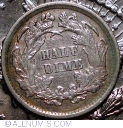 Image #1 of Seated Liberty Half Dime 1861