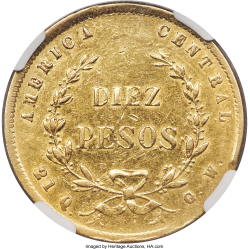 Image #1 of 10 Pesos 1870 GW