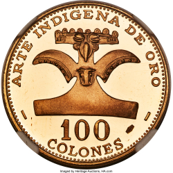 100 Colones 1970